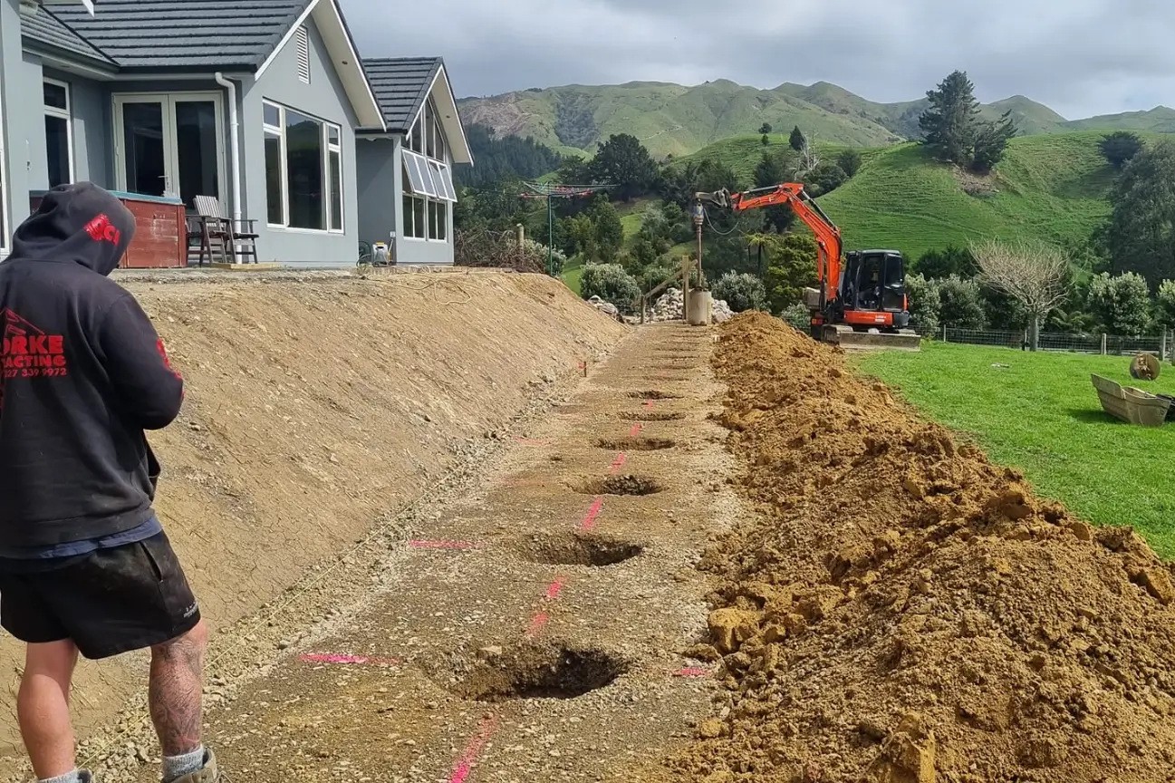 At Retaining Walls Wellington, we do site preparation and initial consultations to ensure quality materials are used for long-lasting retaining walls.